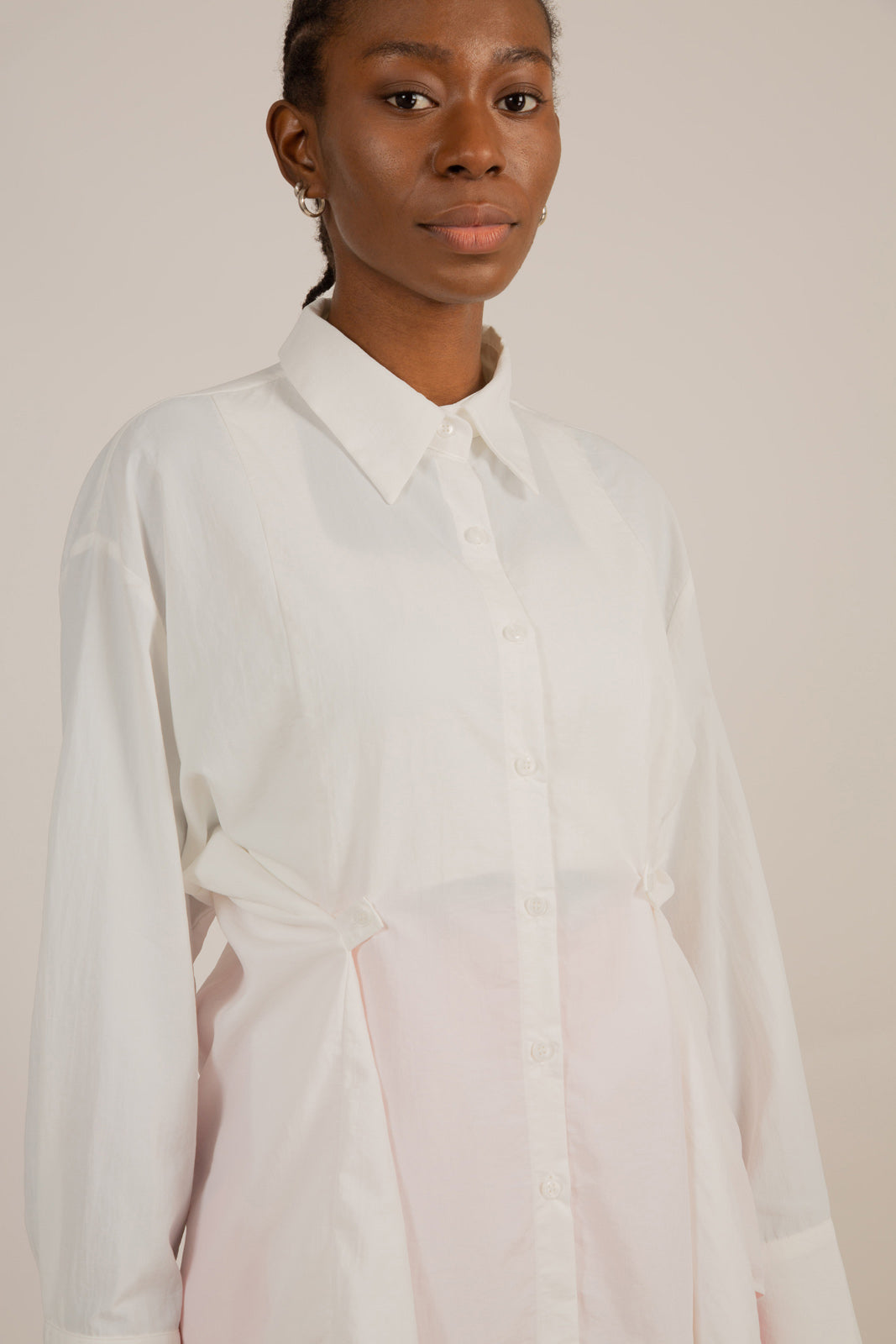White long tailored shirt_3