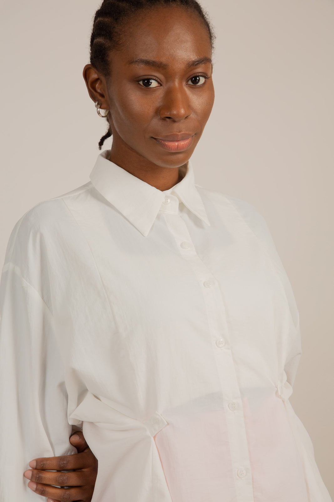 White long tailored shirt_8