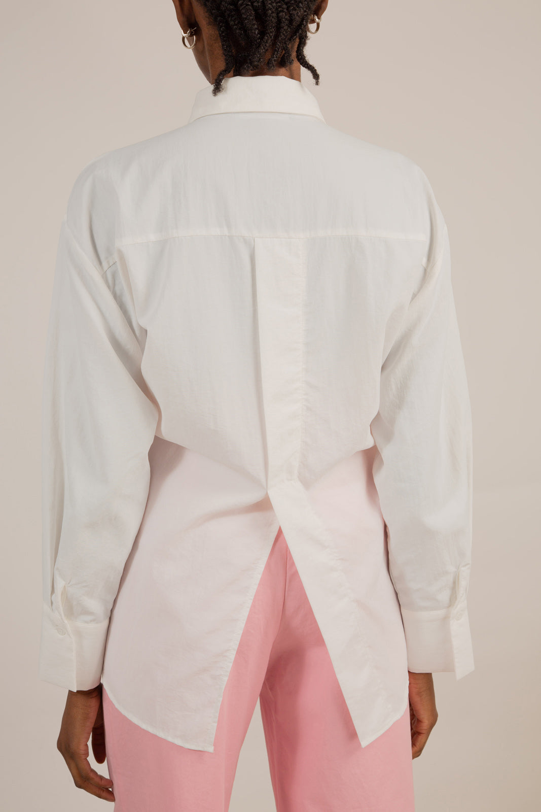 White long tailored shirt_4