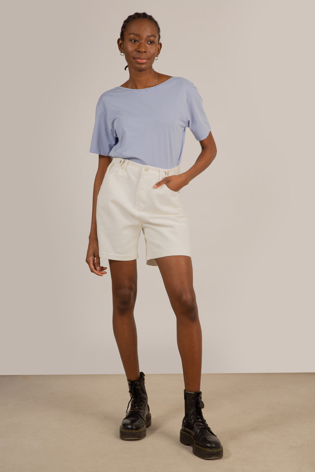 Blue open back tee_3