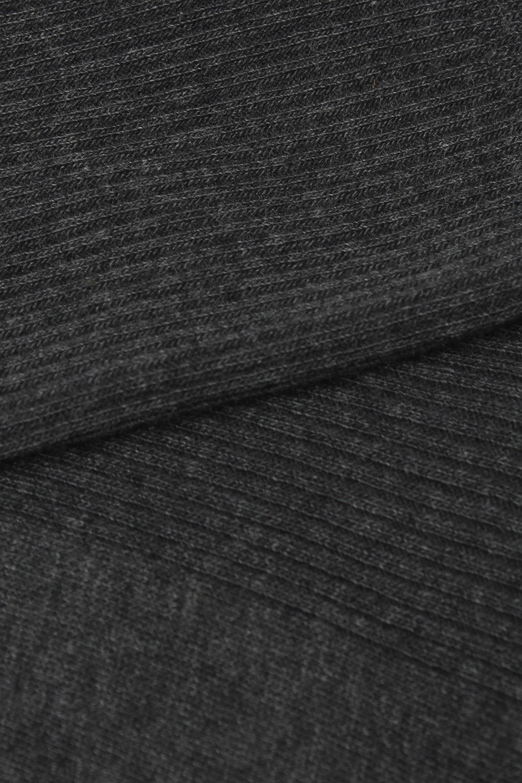 Charcoal classic ribbed socks_5