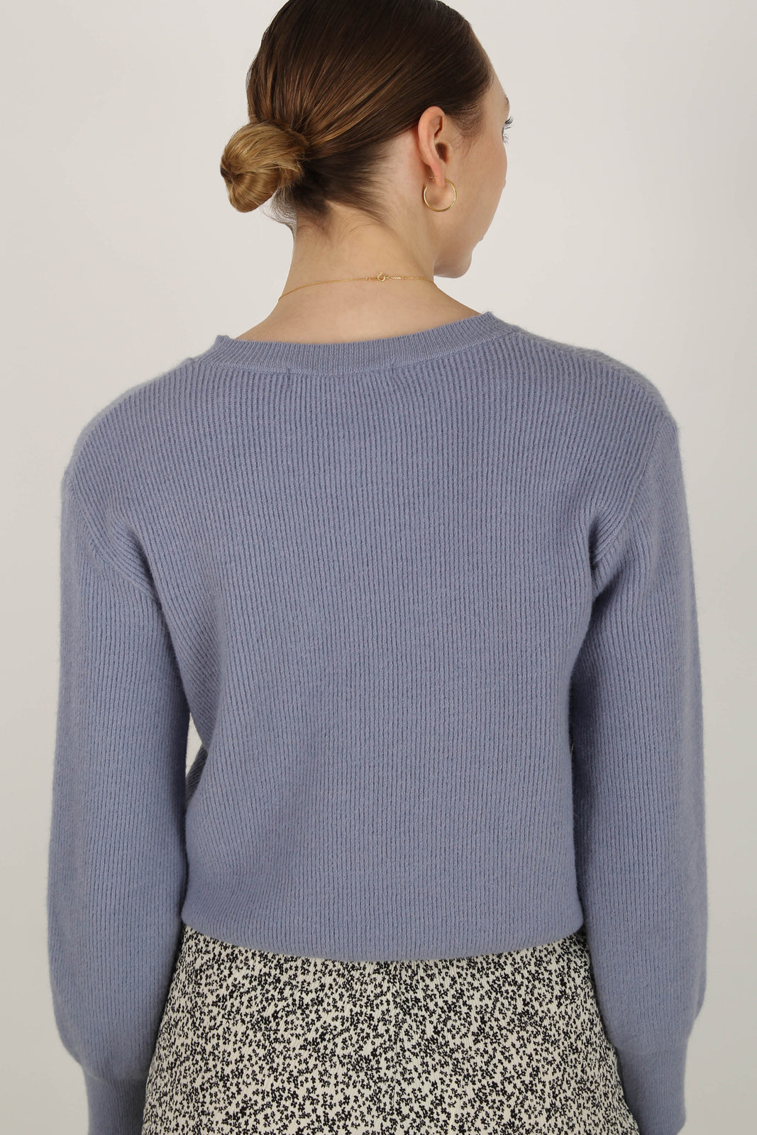 Pale blue ribbed crew neck jumper_9