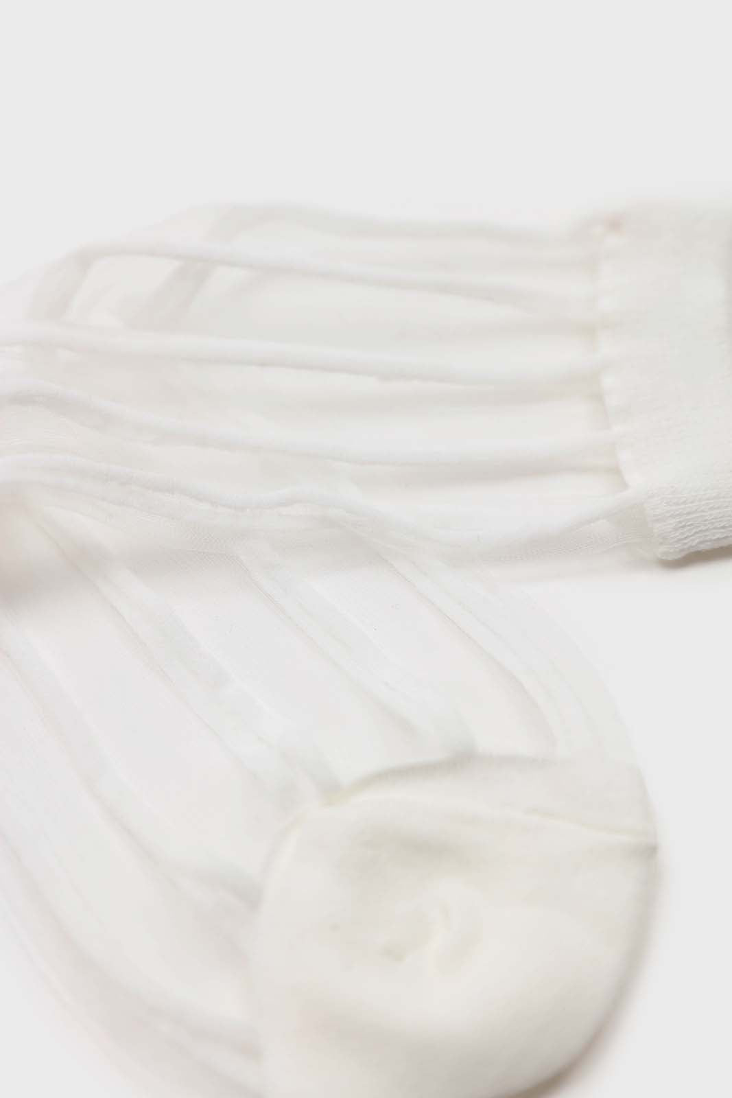 White sheer referee stripe socks_2