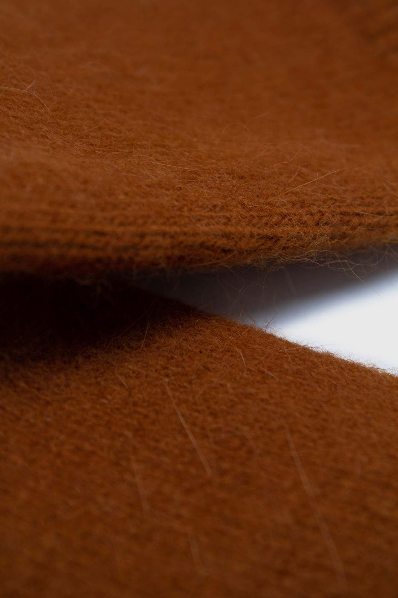 Camel angora smooth socks_2