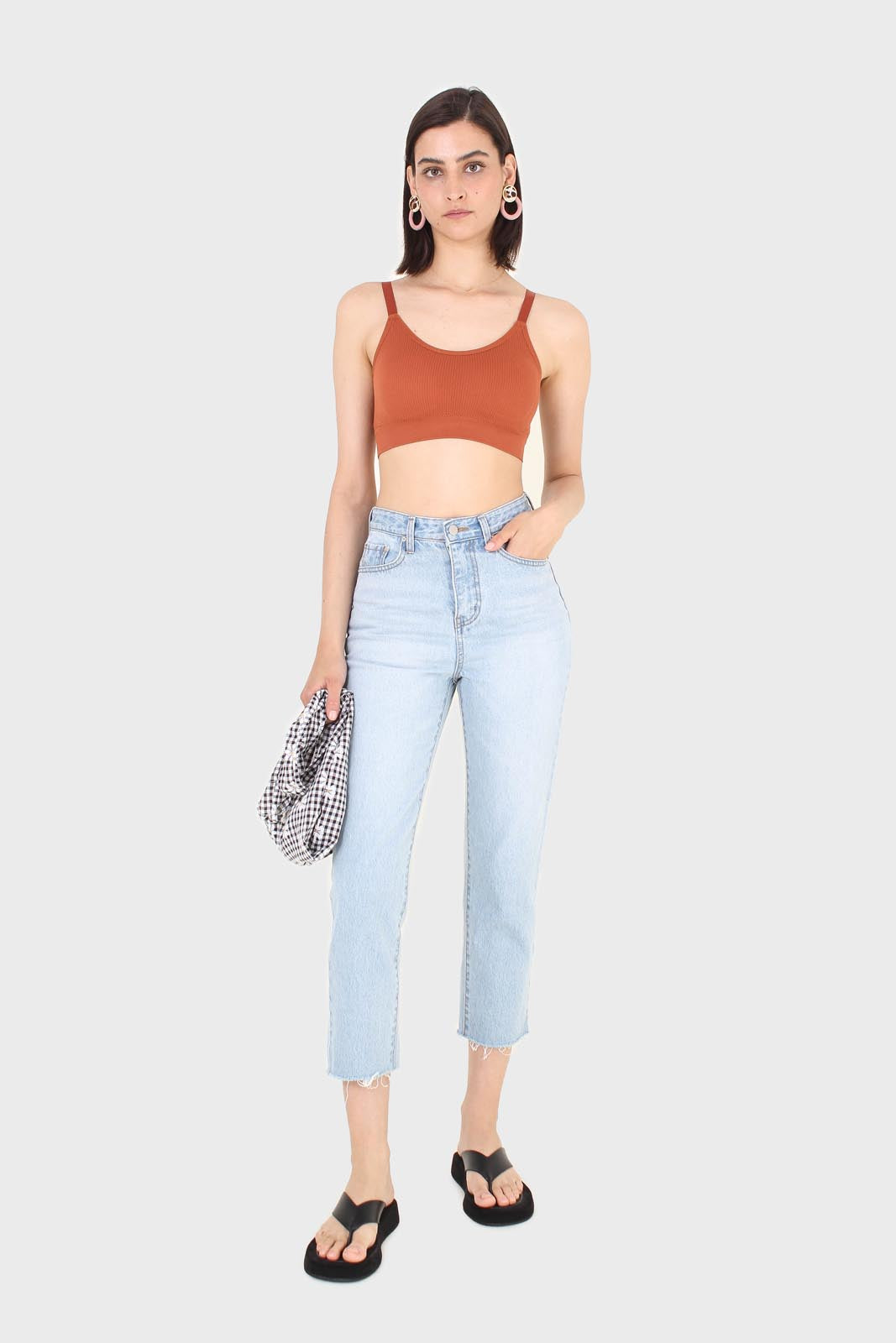 Light blue slit boyfriend jeans - 770_1