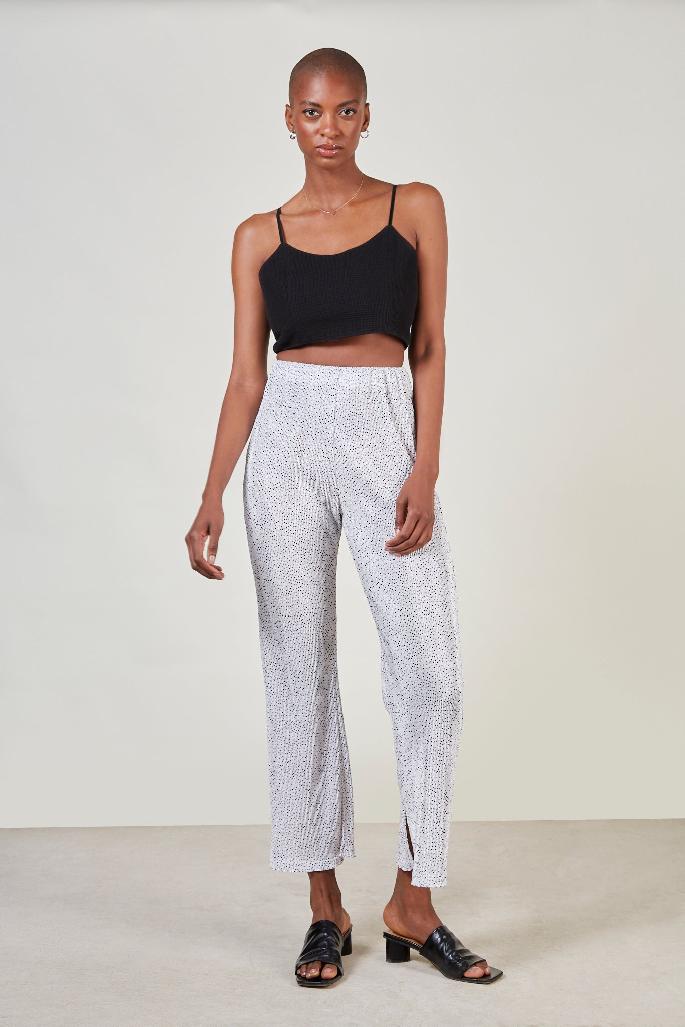 Black tie back tank top_4