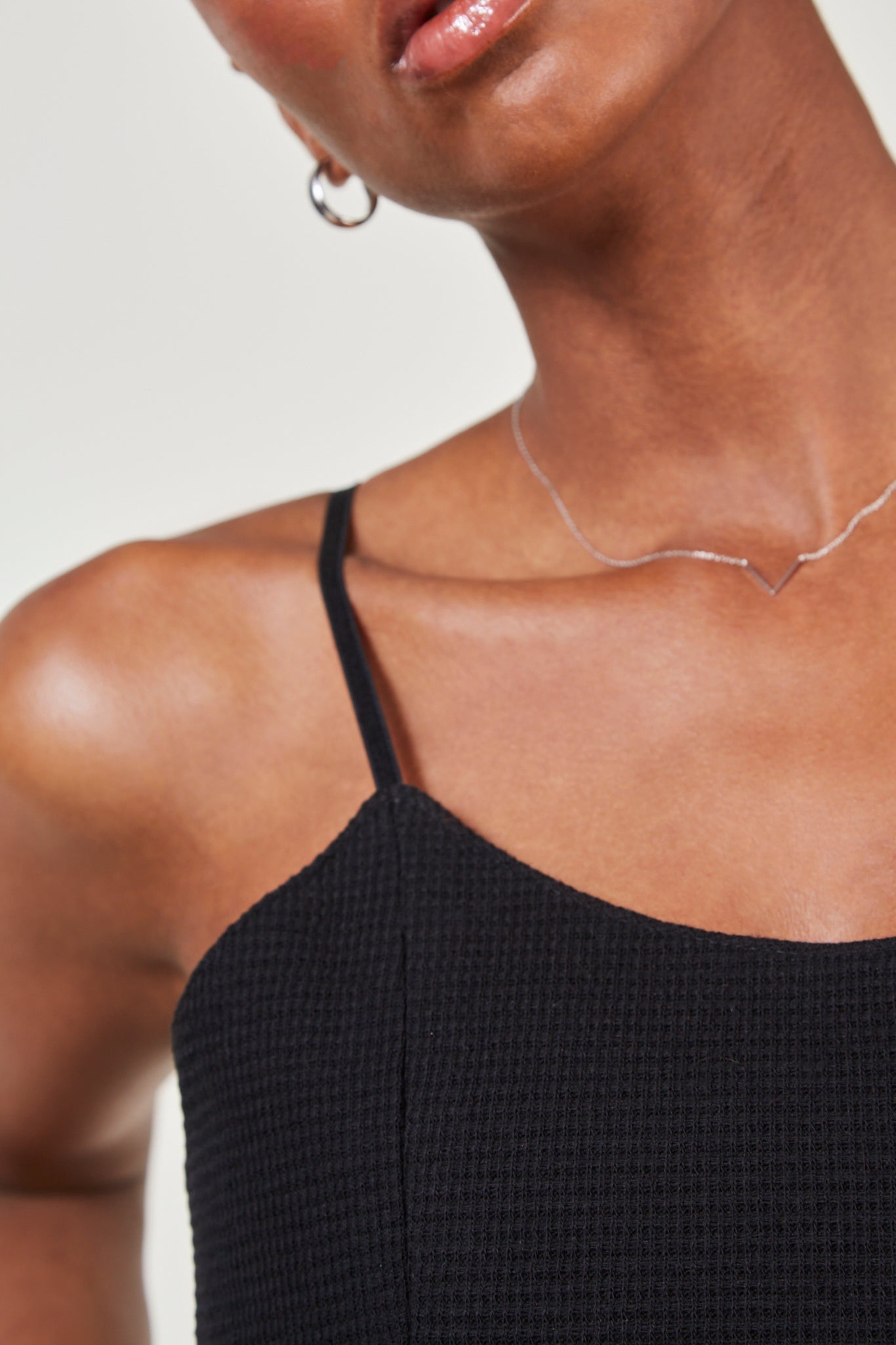 Black tie back tank top_6