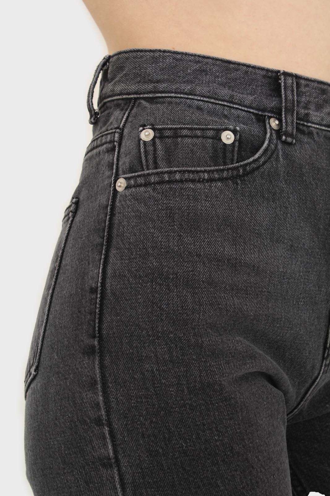 Washed black loose fit jeans - 5128_6