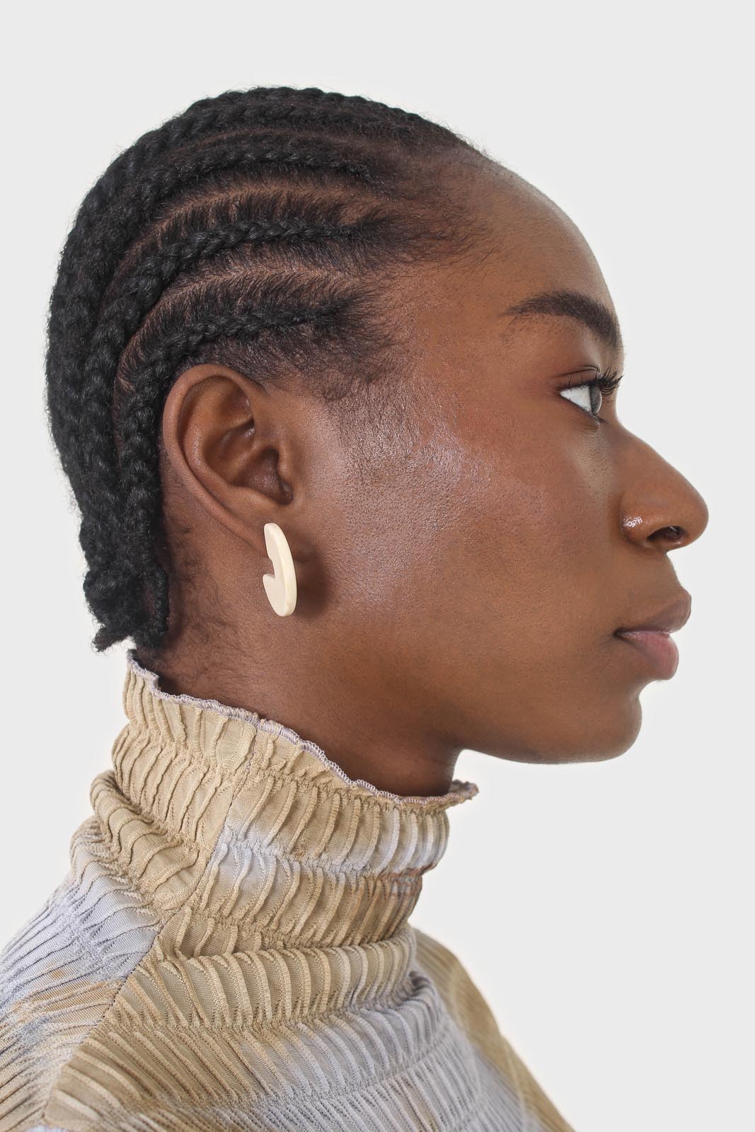 Ivory marble circle earrings_5