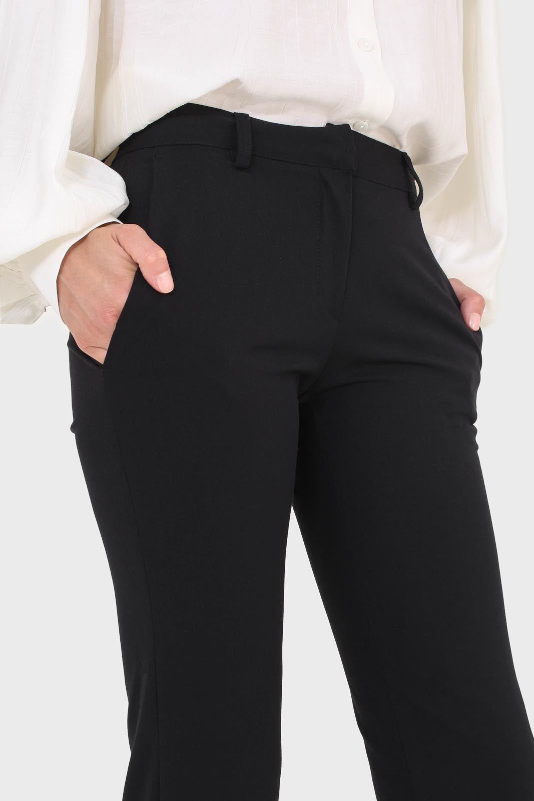 Black side pocket tailored trousers_6