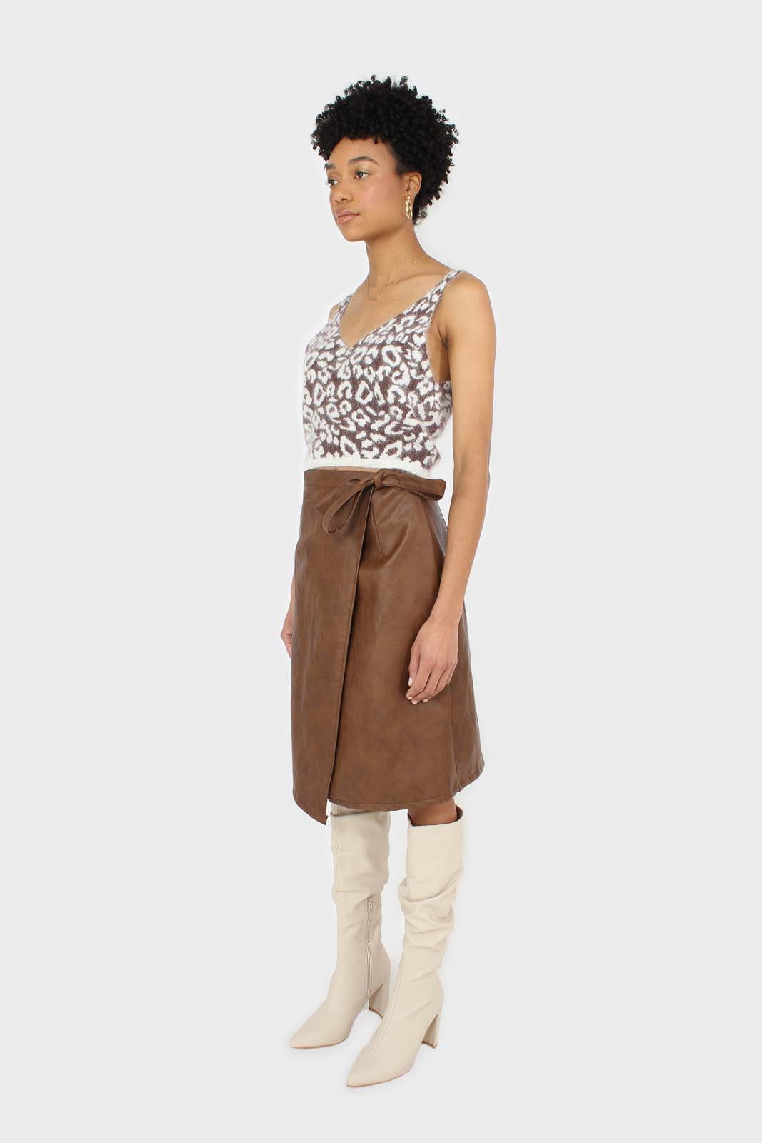 Ivory and brown leopard angora tank_2