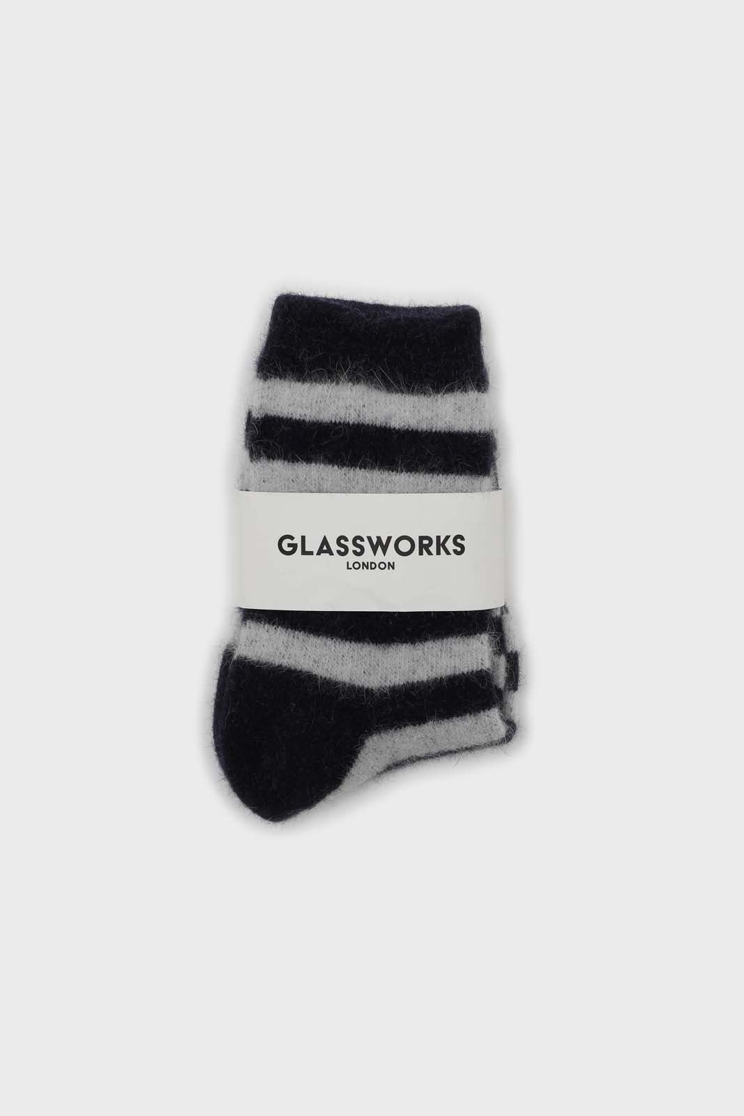 Navy and grey striped angora socks_3