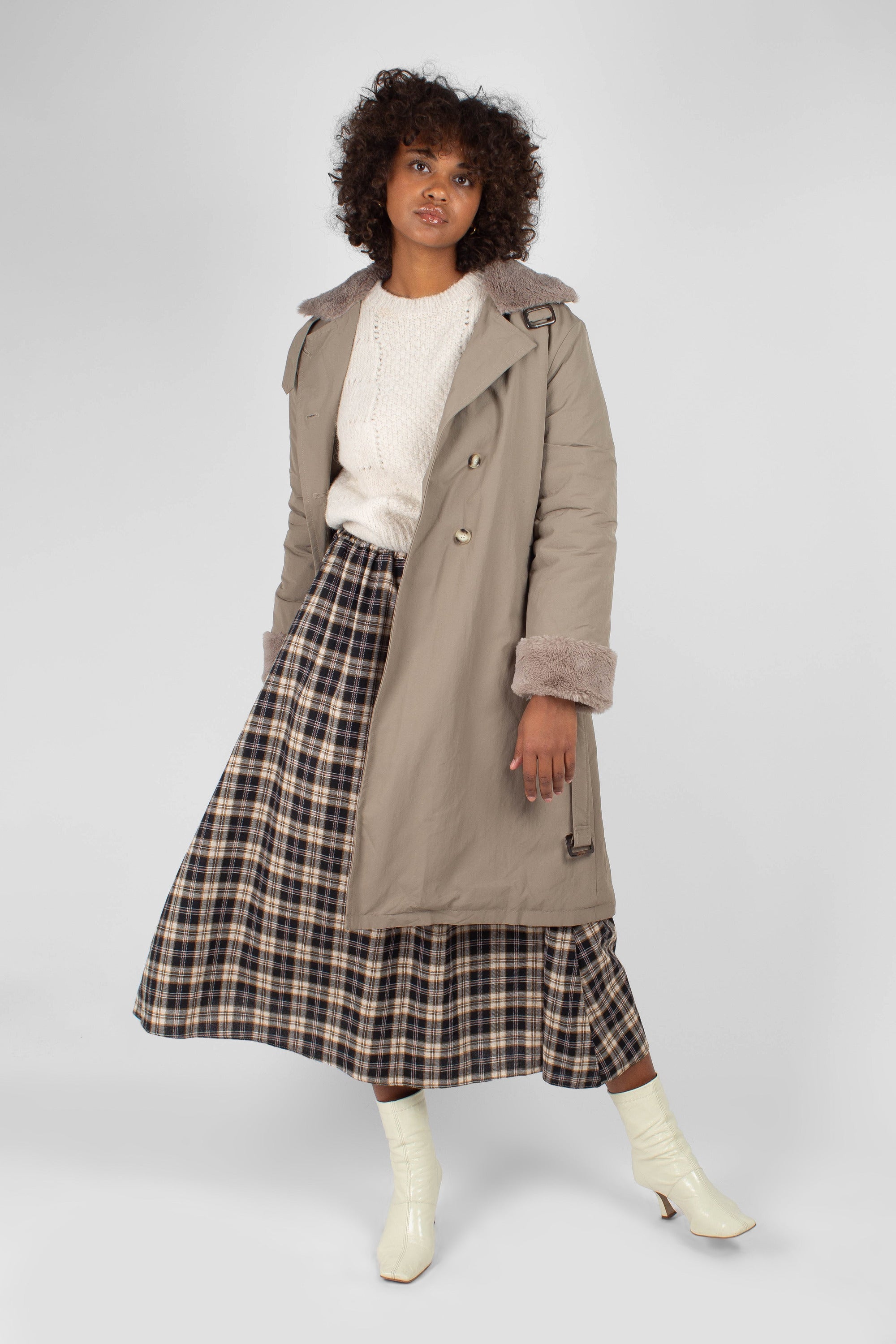 Ivory textured alpaca soft jumper_2