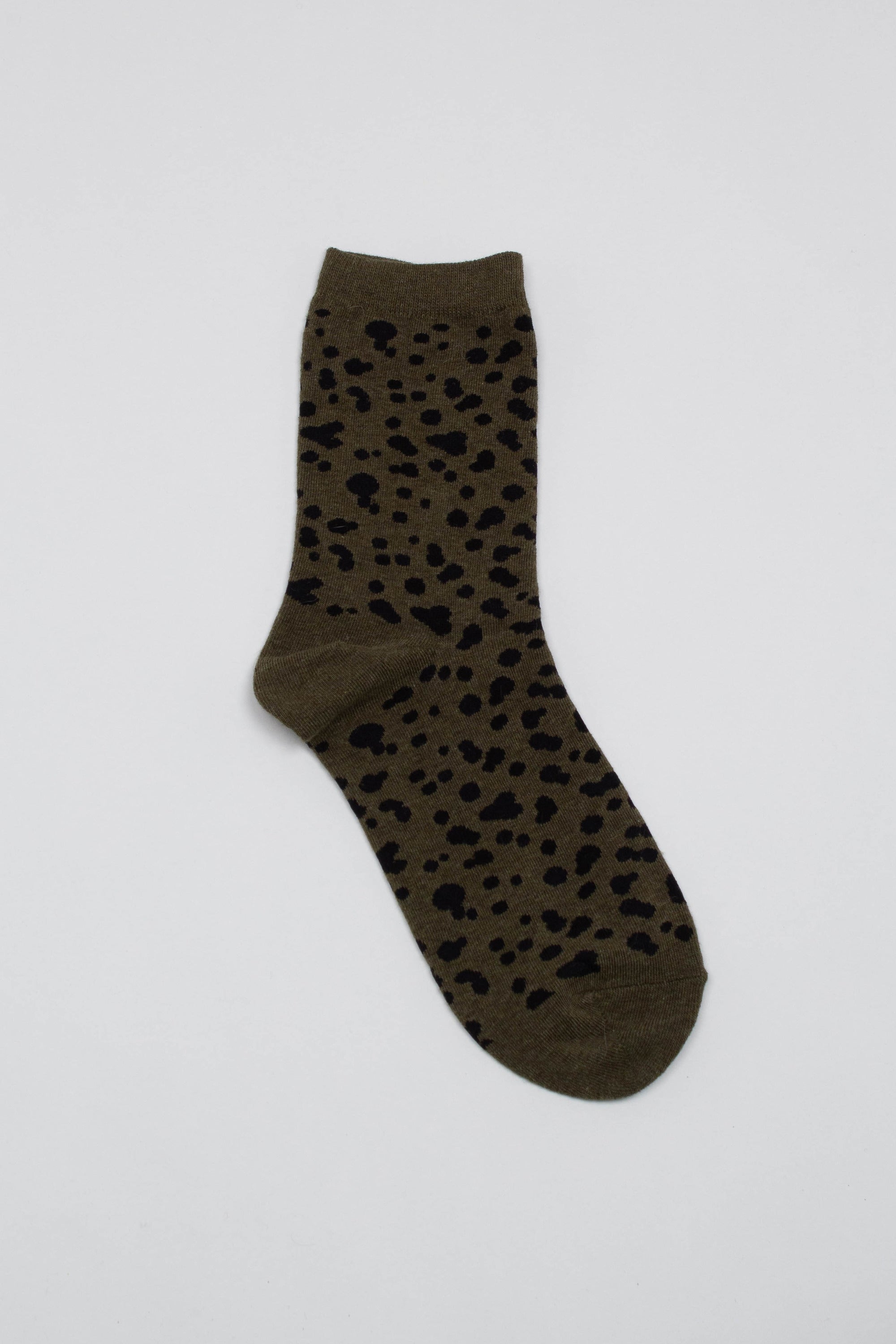 Khaki and black leopard socks_7