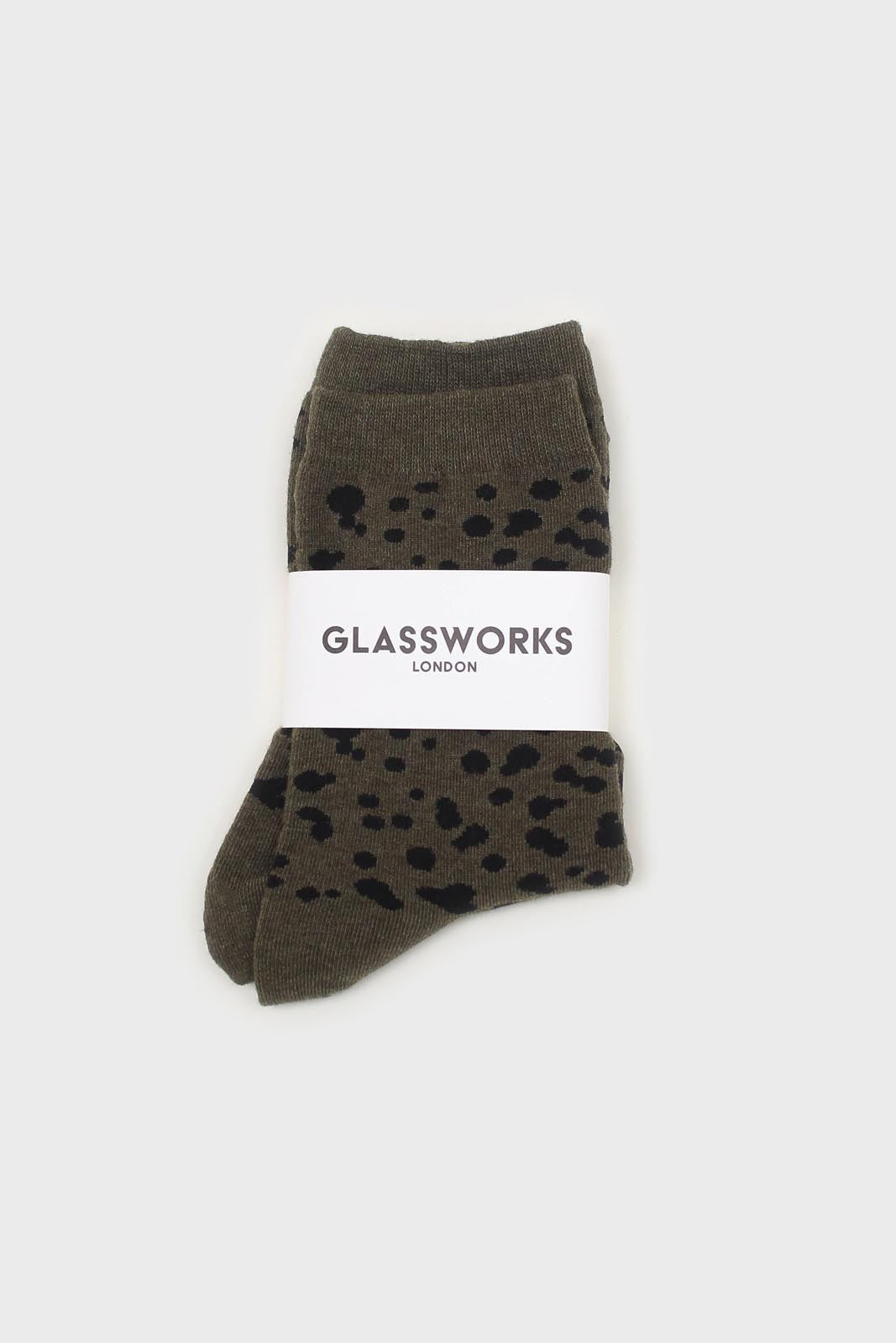 Khaki and black leopard socks_3