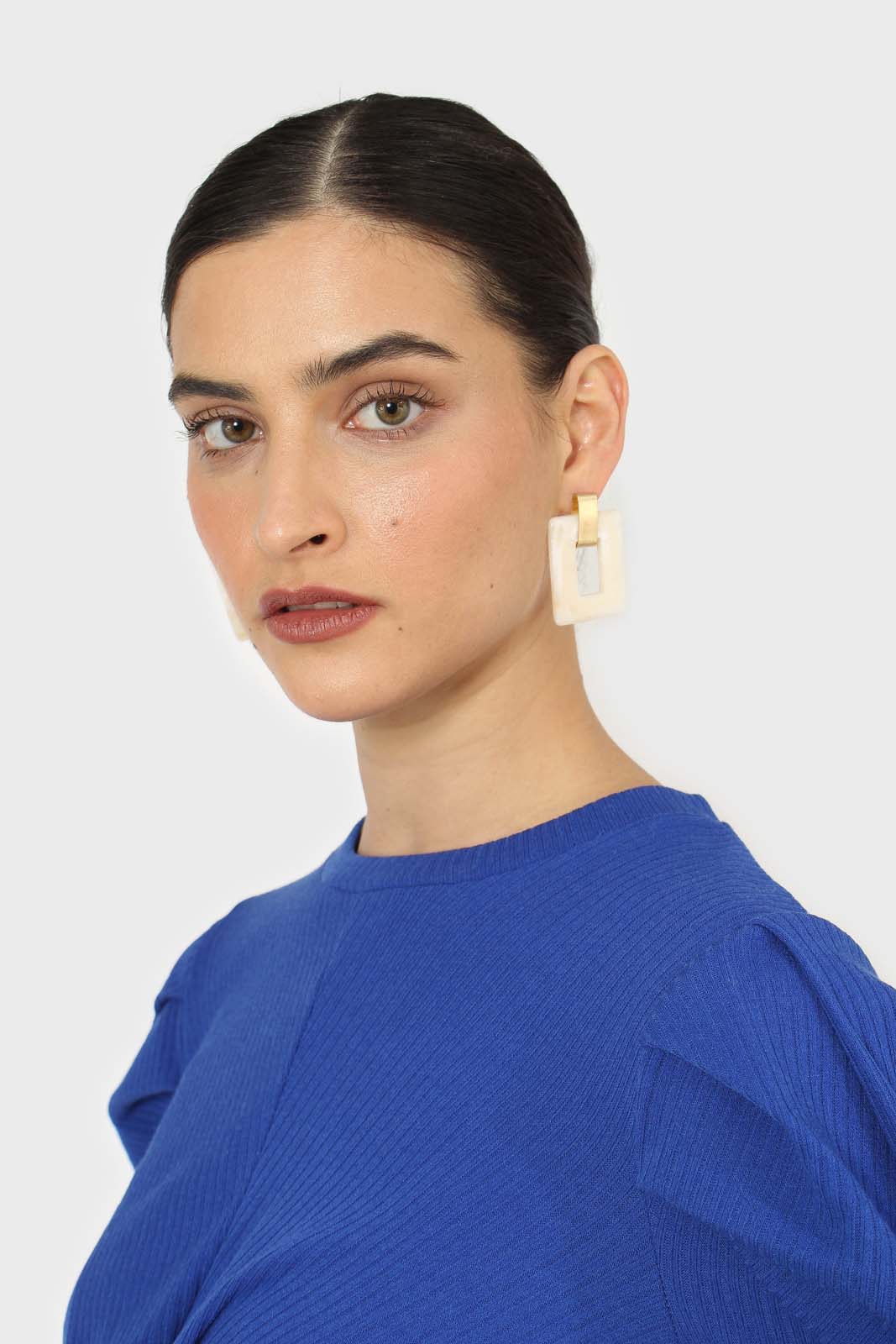 Cobalt twist front long sleeved top_7