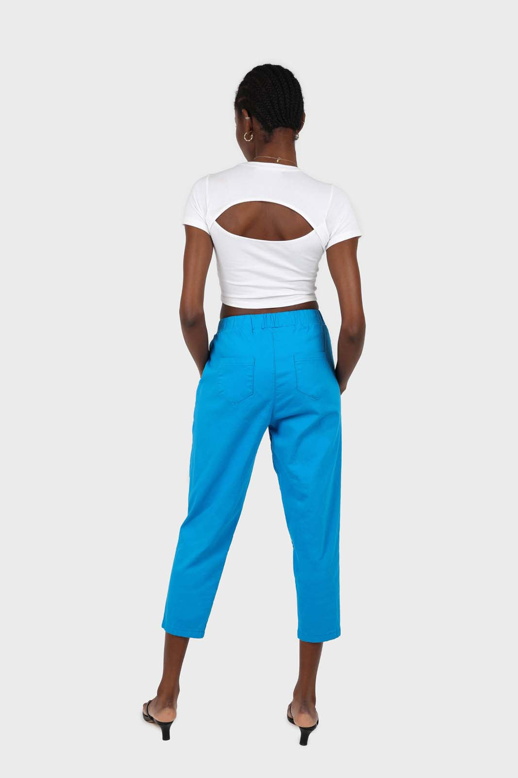 White peek back short sleeve tee_3