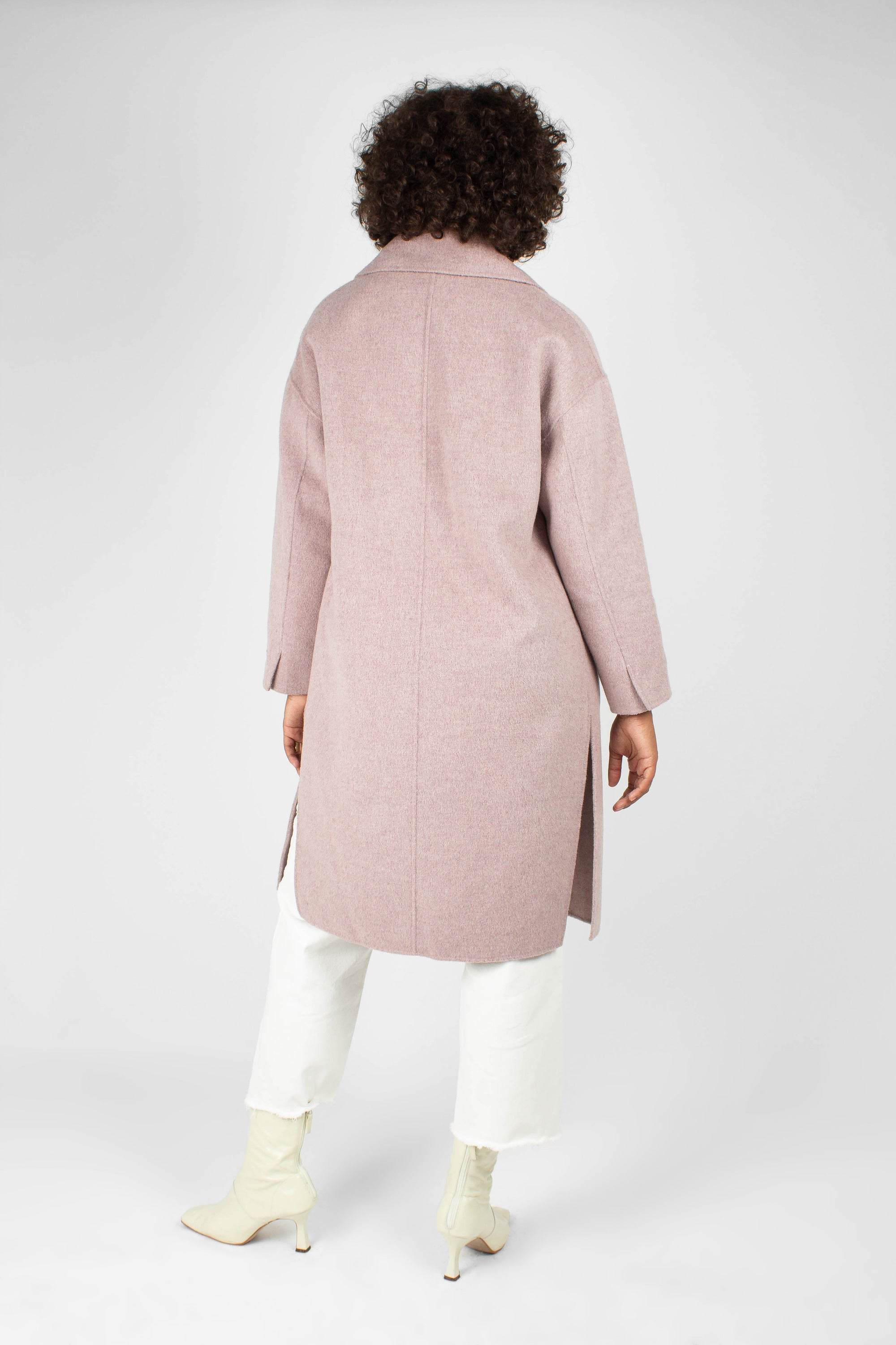 Lilac single breasted oversized wool coat_2