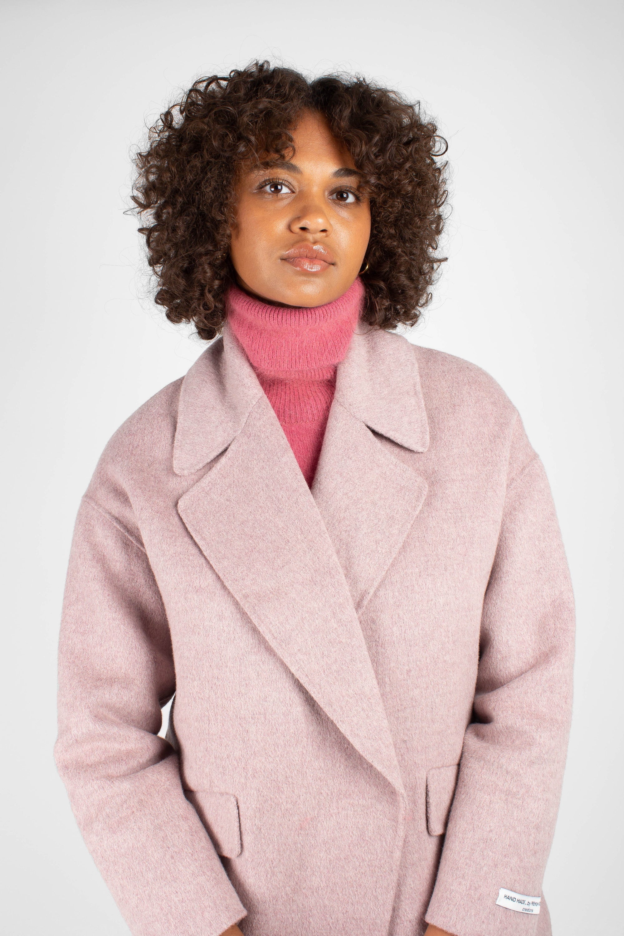 Lilac single breasted oversized wool coat_6