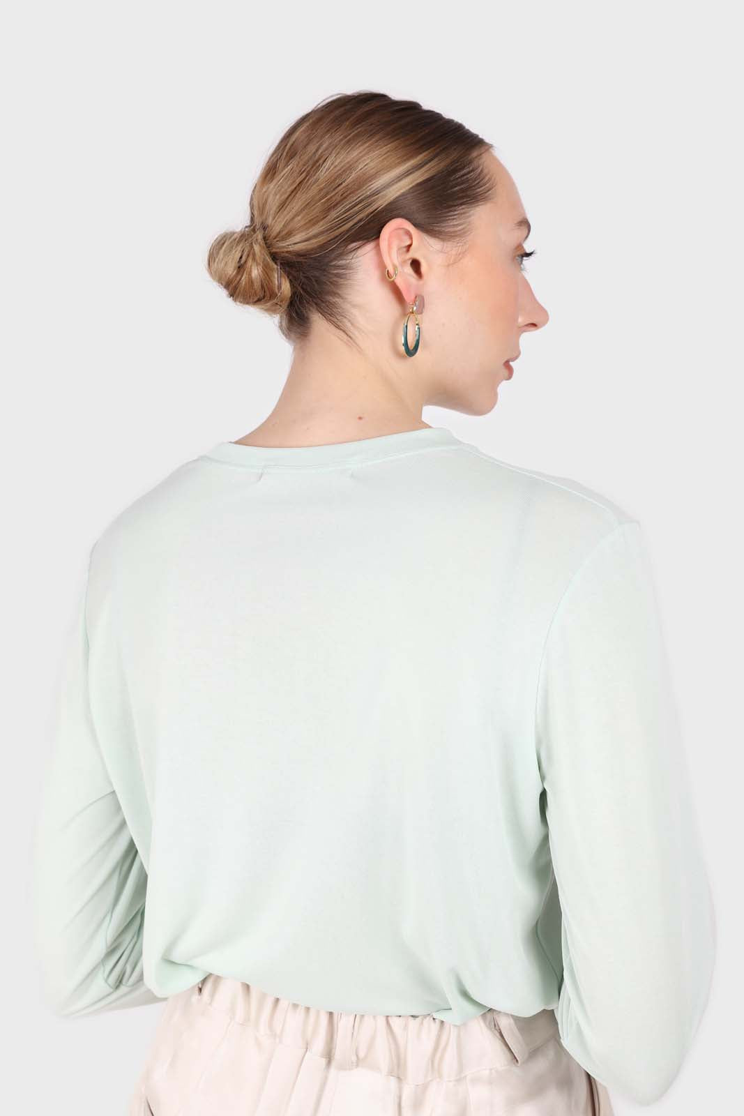 Mint green high neck perfect long sleeved tee_10