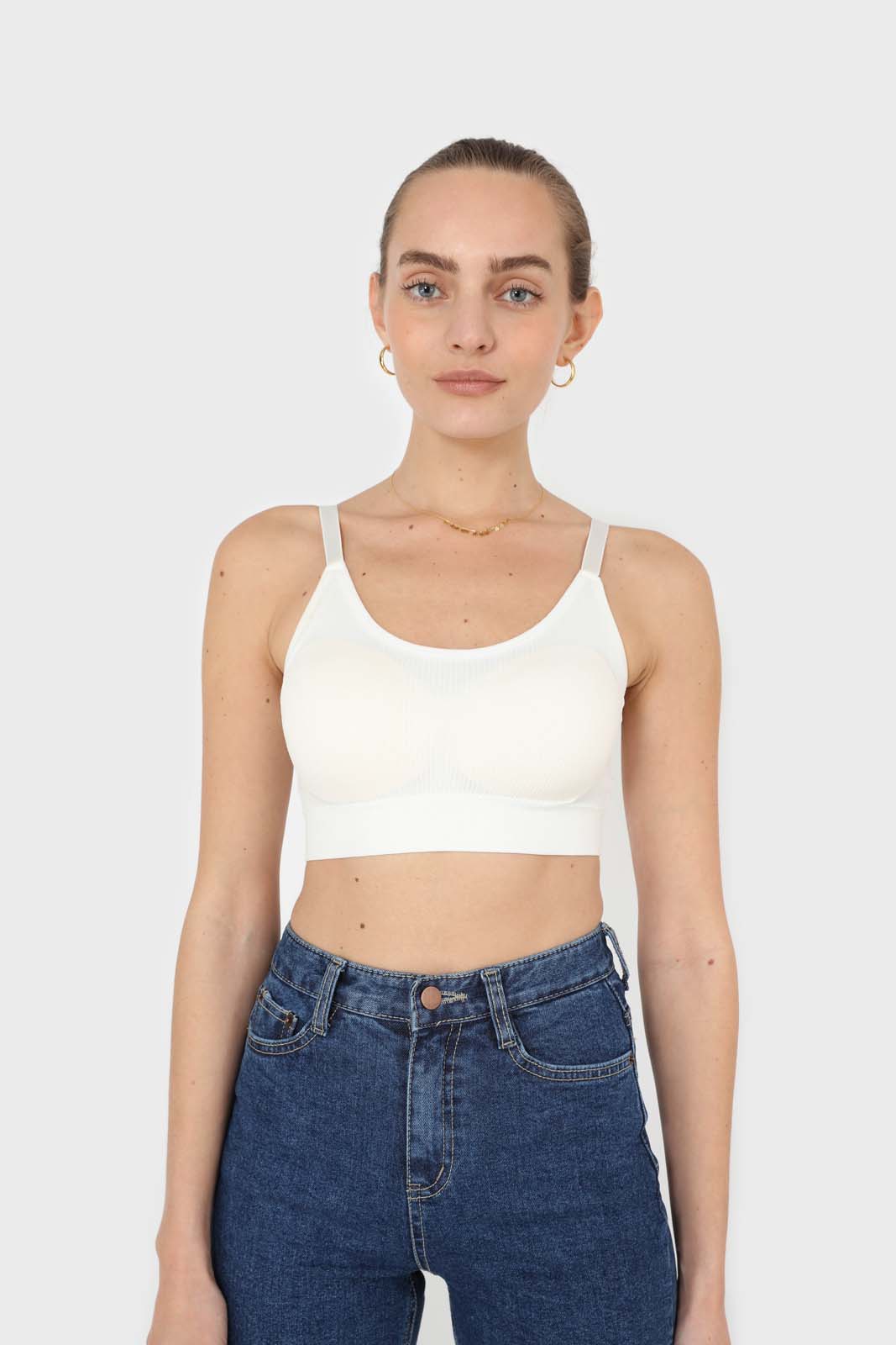 White ribbed bra top_1