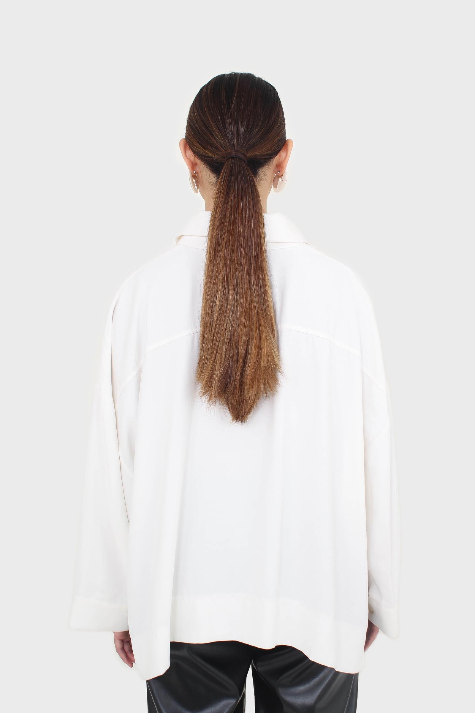 White oversized patch pocket shirt jacket_9