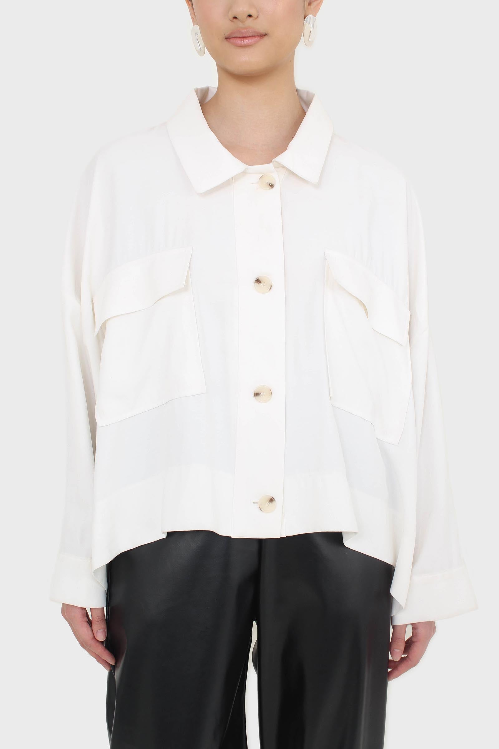 White oversized patch pocket shirt jacket_2