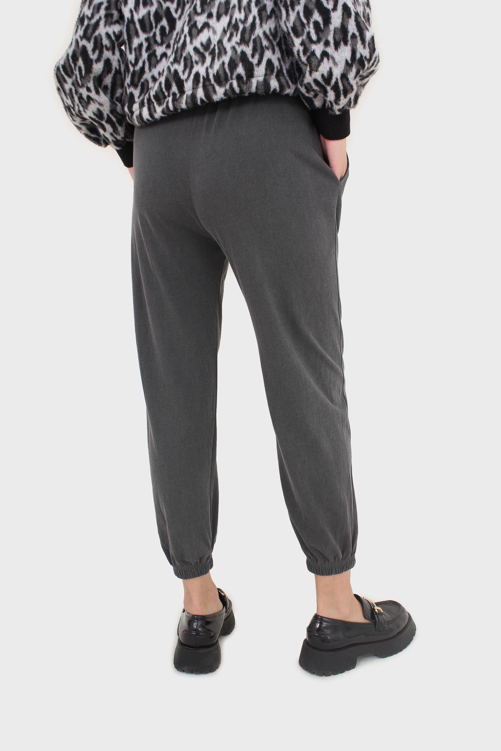 Charcoal loose fit sweatpants - set_2