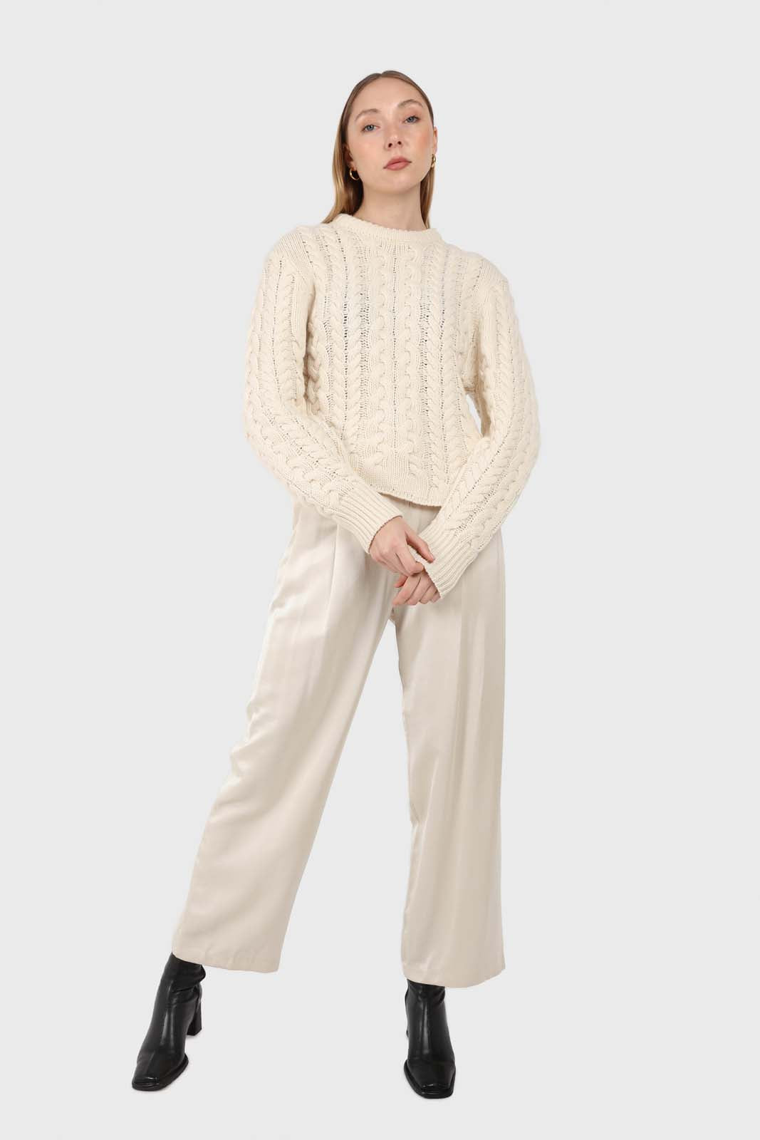 Ivory chunky cable knit top_2