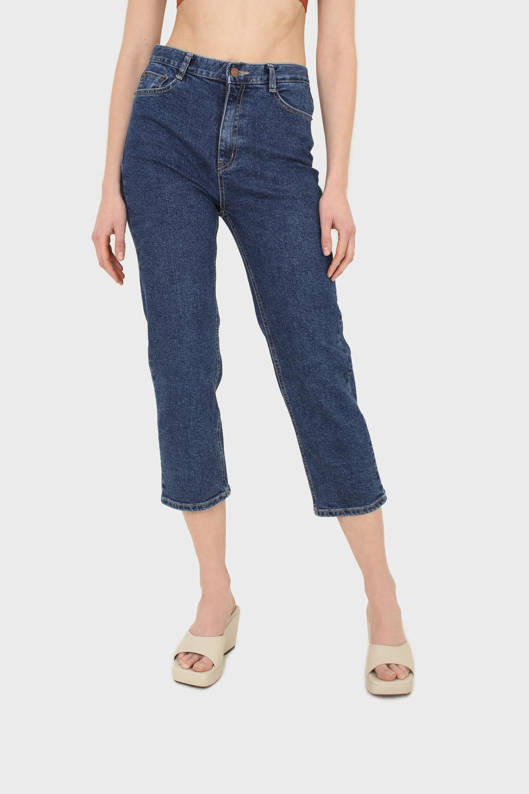 Mid blue straight jeans - 1208_1