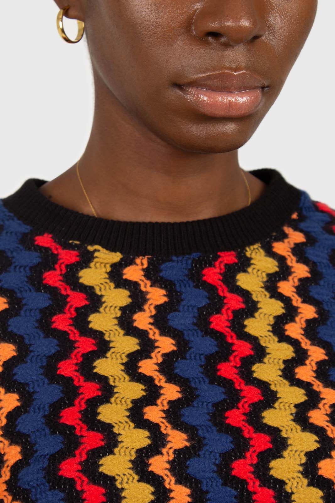 Bold red orange and blue zig-zag jumper_5