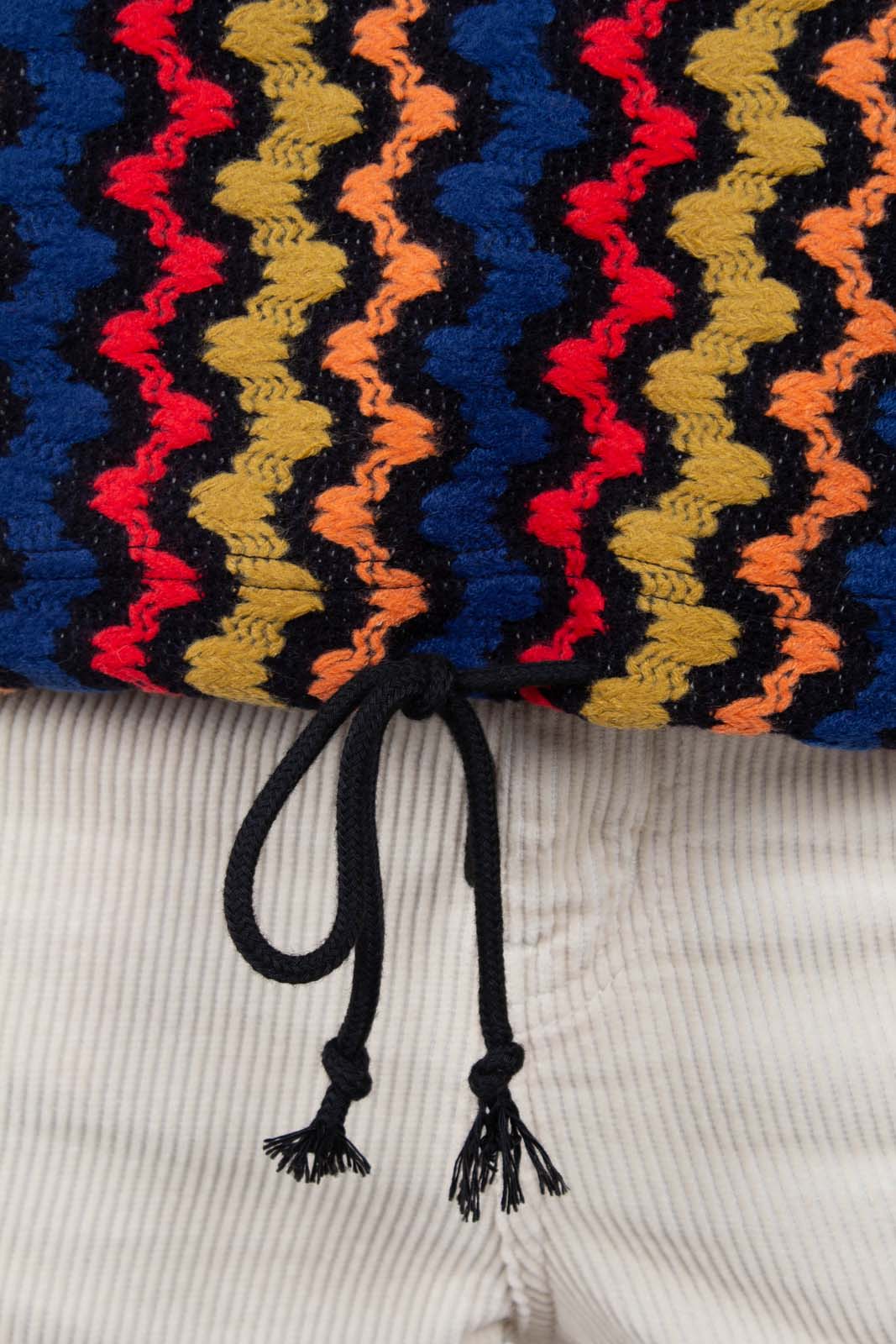 Bold red orange and blue zig-zag jumper_6