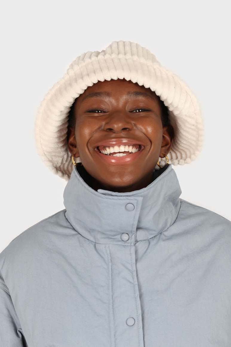 Ivory large ribbed bucket hat_2