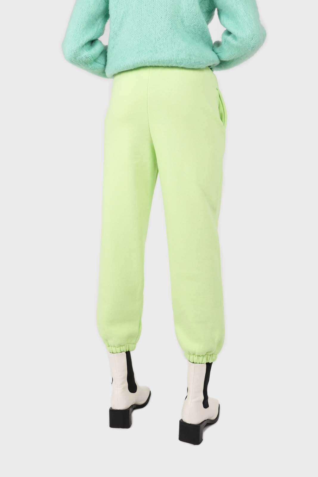Neon green sweatpants_4
