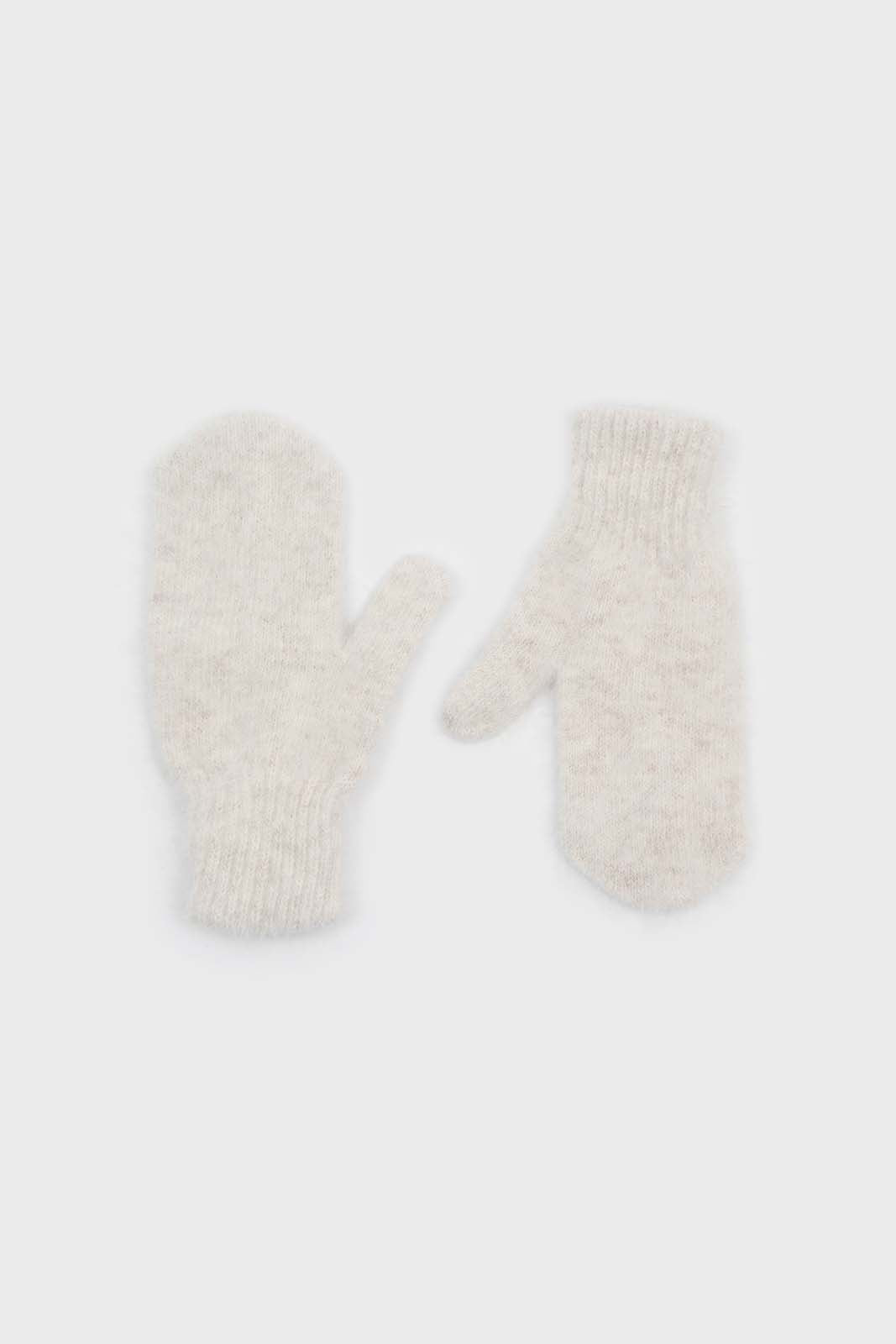 Oatmeal mohair mittens_2