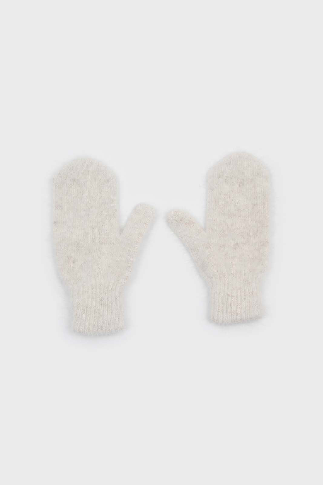 Oatmeal mohair mittens_1