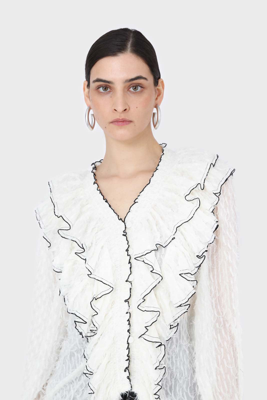 Ivory feather ruffle blouse_6