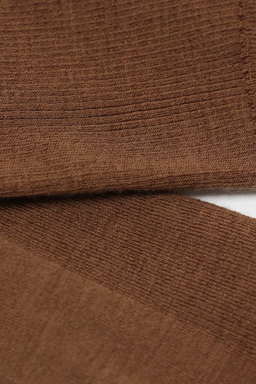 Dark beige merino wool socks_2