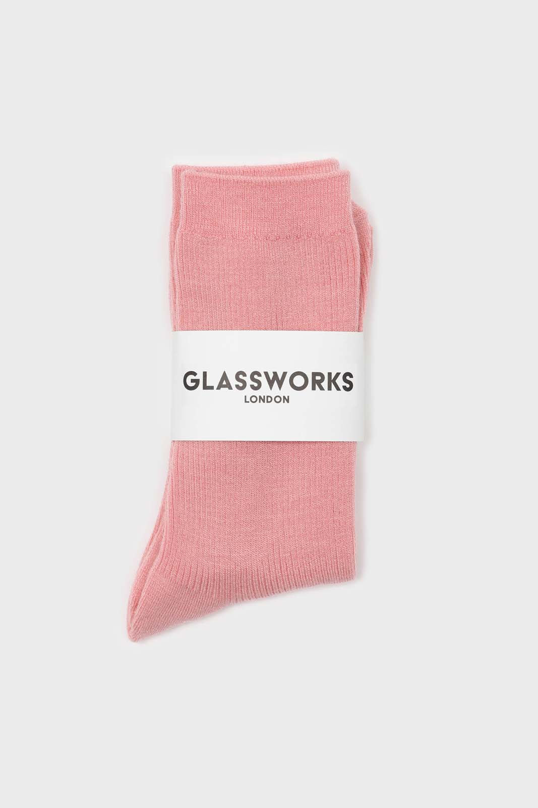 Light pink merino wool socks_3