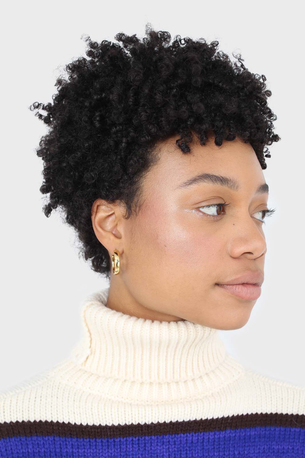 Ivory and cobalt blue bold striped turtleneck jumper_8