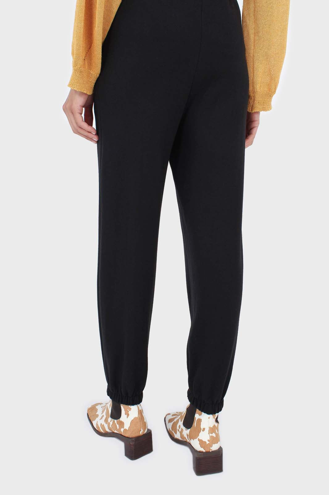 Black loose fit sweatpants_2