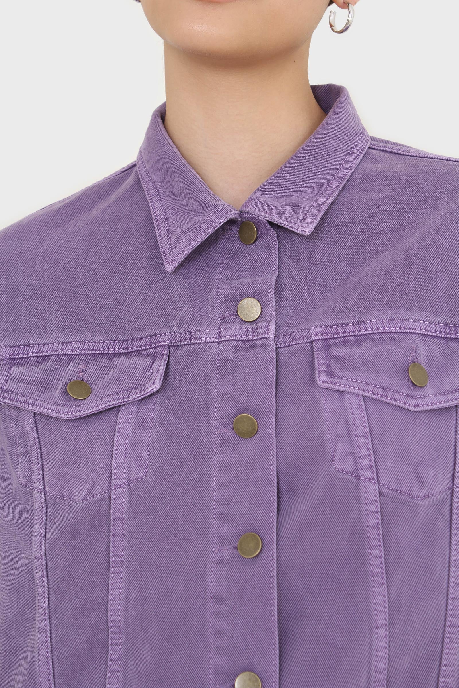 Violet denim jacket - 700_10