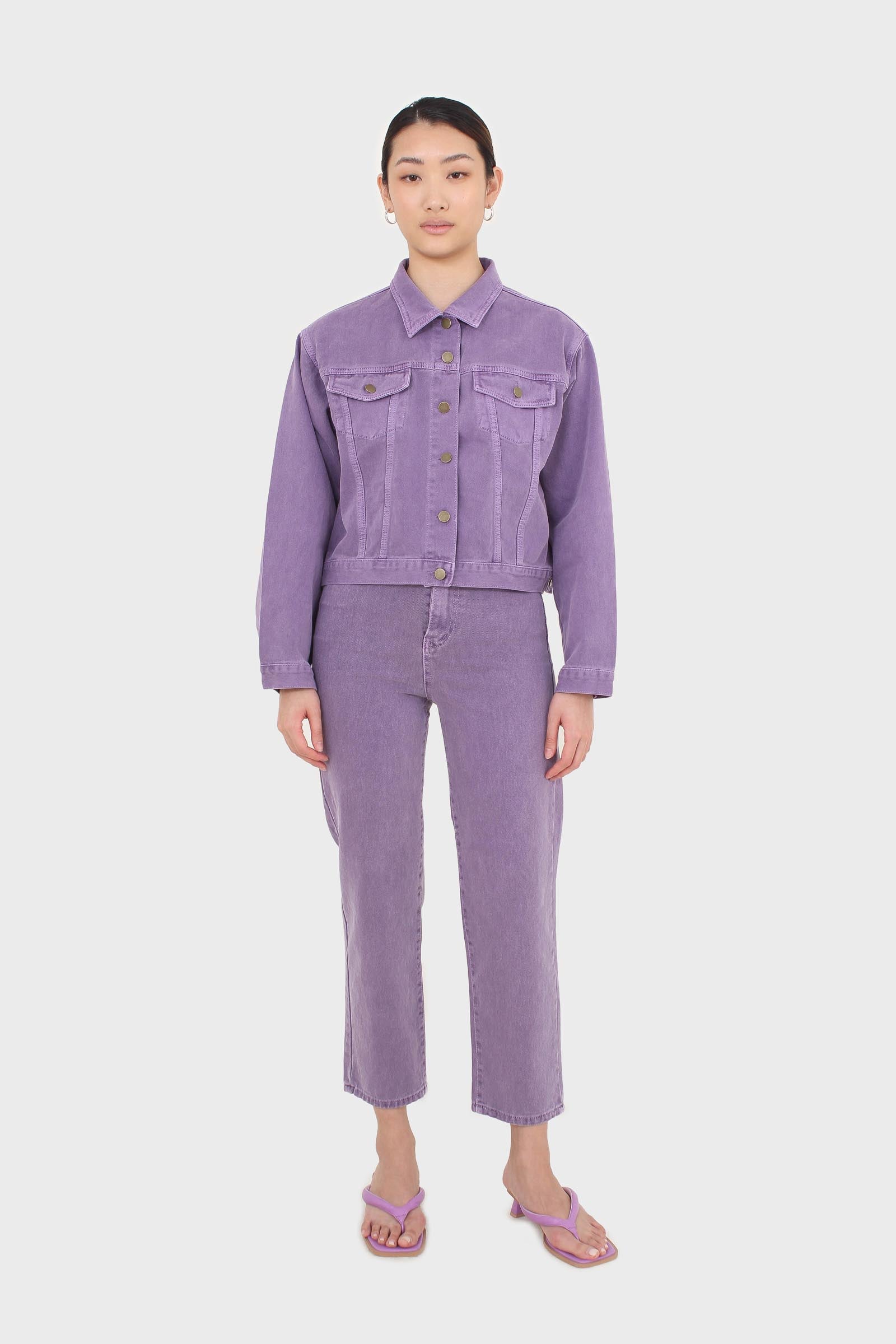 Violet denim jacket - 700_17