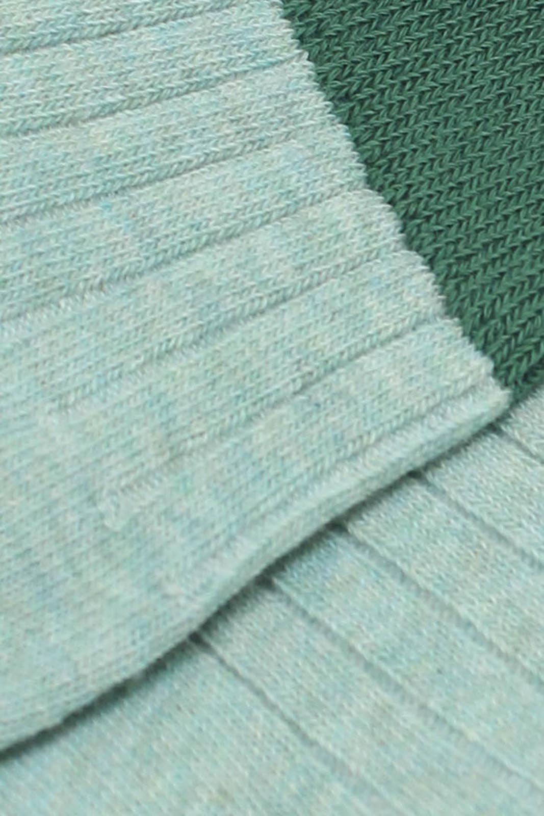 Mint and green candy colourblock socks_2