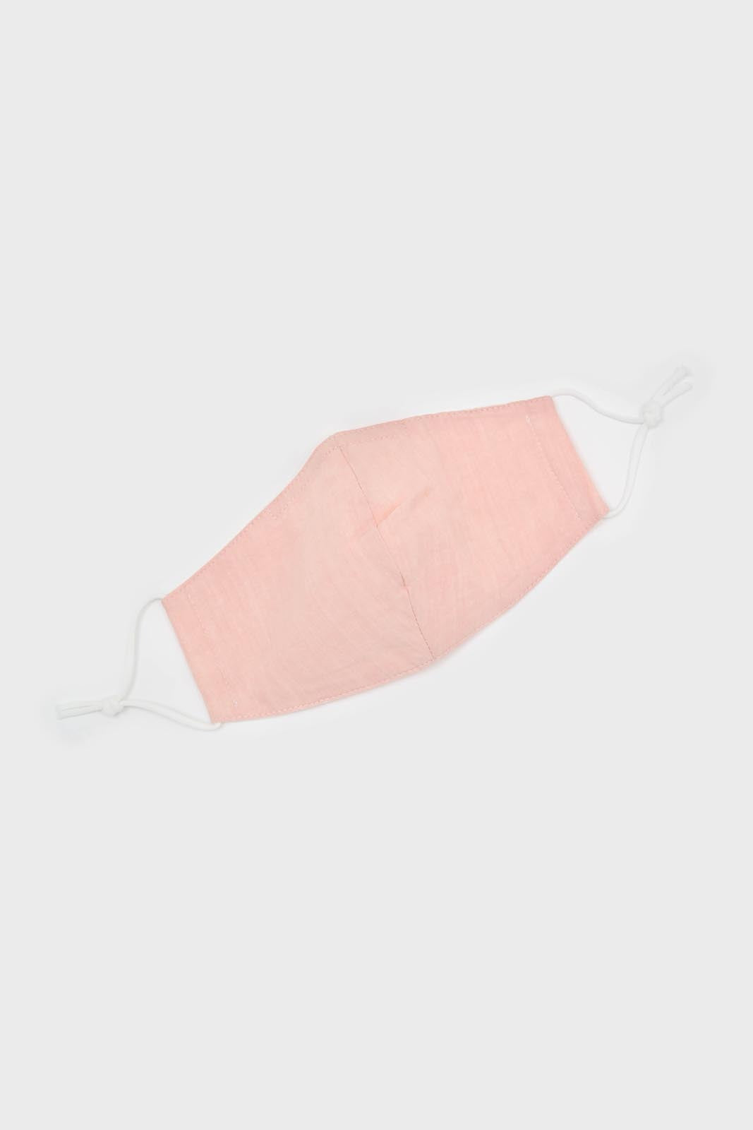 Pink cotton face mask_2