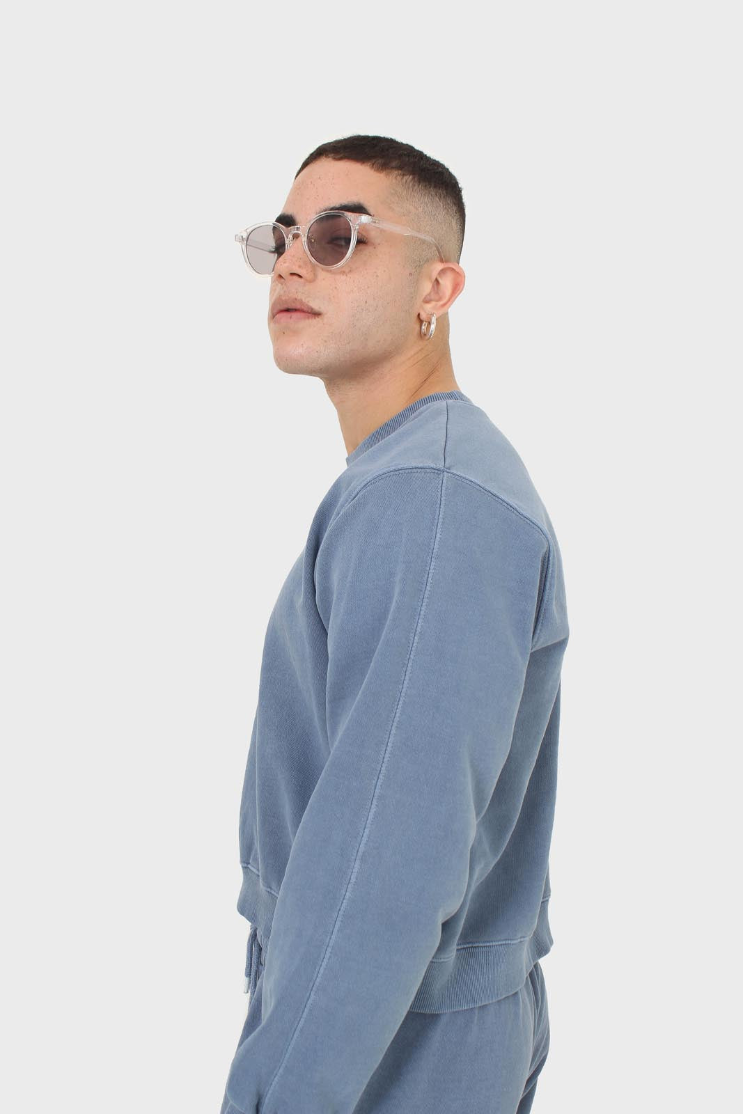 Dusty blue pigment oversized sweatshirt_4