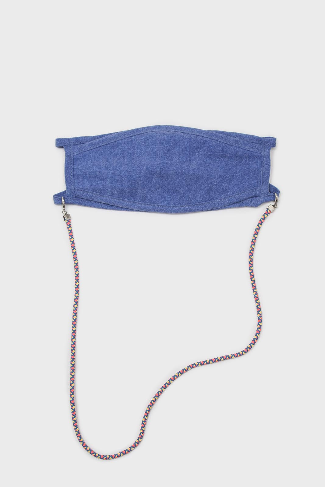 Dark blue pink and orange face mask holder_1