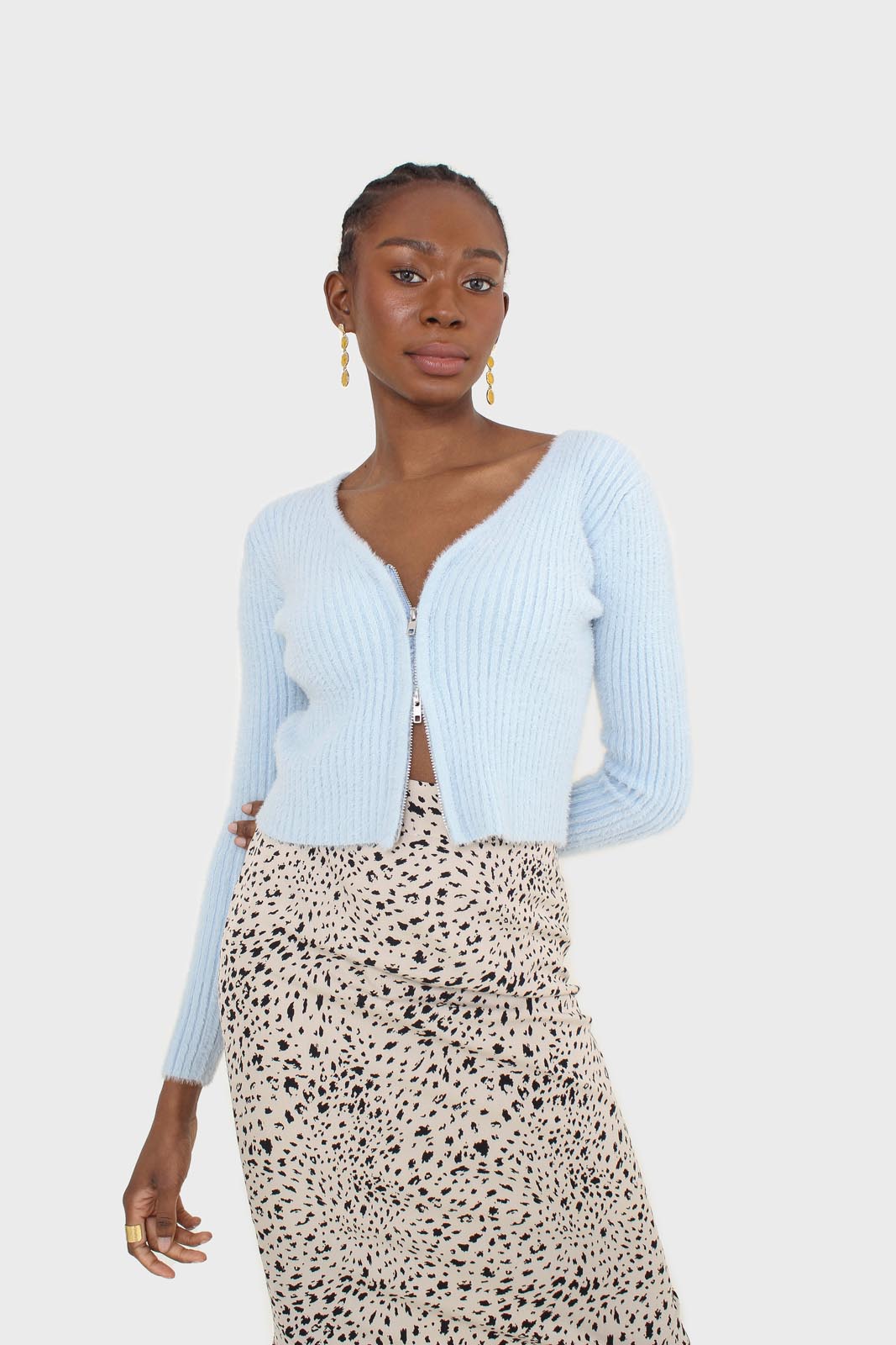 Baby blue ribbed zip cardigan_11