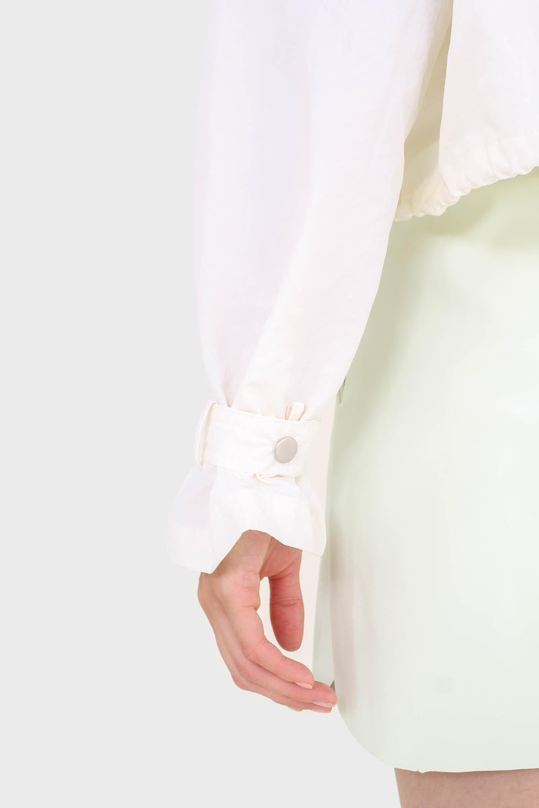 Ivory drawstring patch pocket windbreaker_11