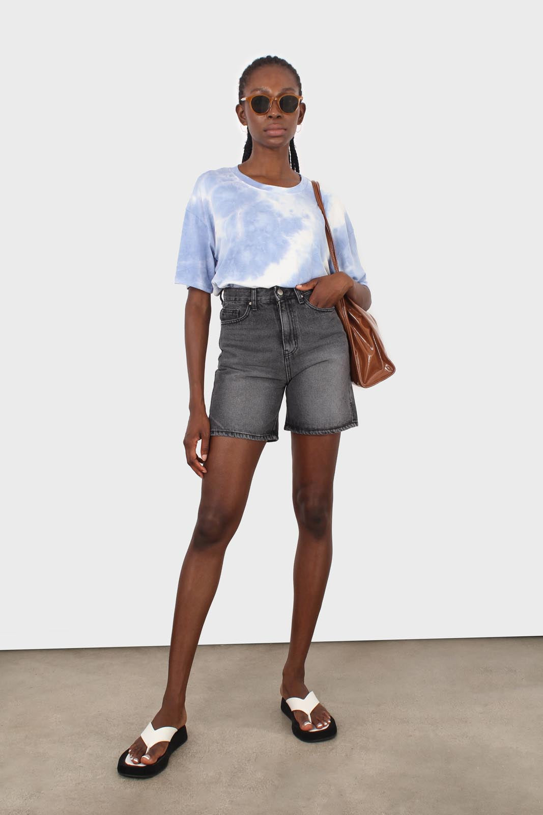 Blue and white tie dye t-shirt_7